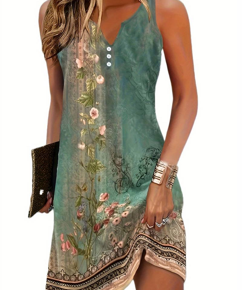 Chloe – Timeless Sleeveless Mini Dress