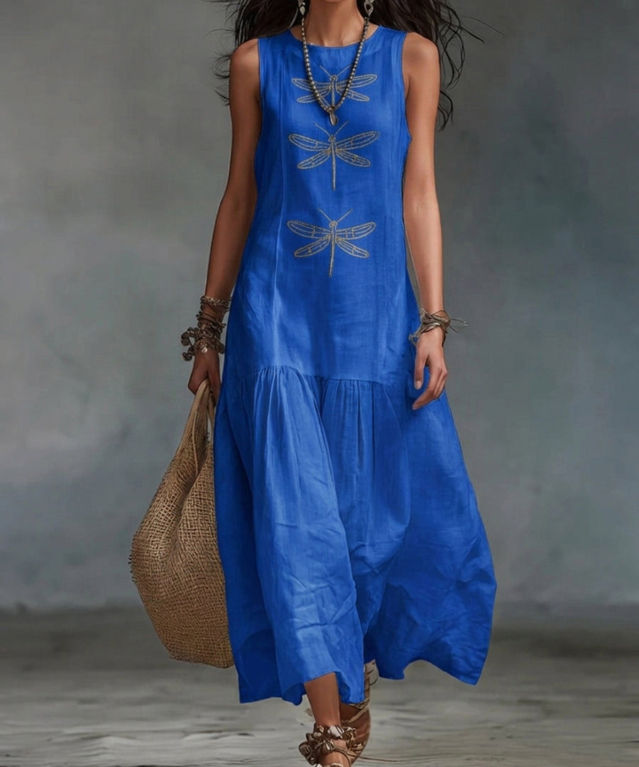 Eva - Sleeveless Maxi Dress