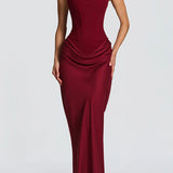 Leonor | Square Neck Maxi Dress