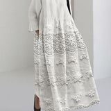 Zara | Delicate Lace Midi Dress