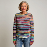 Scarlett | Retro Icelandic Knit Sweater