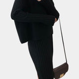 Alectra Modern Silhouette Two-Piece Knit Ensemble