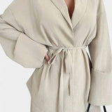 Amy V-Neck Blazer and Flared Pants Set