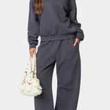 Caleta Relaxed Hoodie Ensemble with Flowing Pants