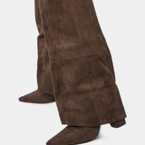 Raya Knee-High Boots with Block Heel