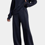 Tiara Lounge Set: Sweatshirt & High-Waisted Trousers
