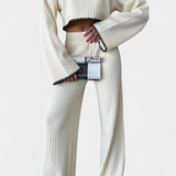 Iléna Two-Piece Minimalist Knit Set