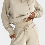 Tiziana Oversized Comfort Hoodie and High-Waisted Pants Set