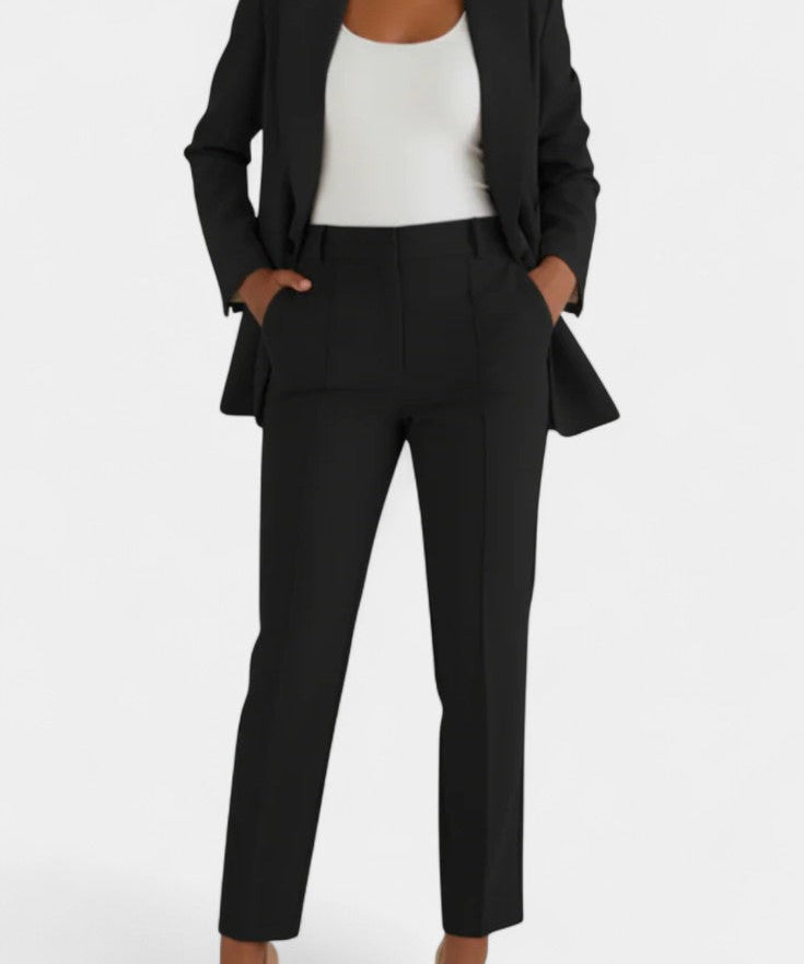 Kaia Soft Fabric Two-Piece Fitted Set