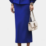 Nieves Chic Tailored Midi Suit