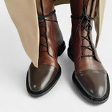 Isabella Stylish Heeled Boots with Orthopedic Support