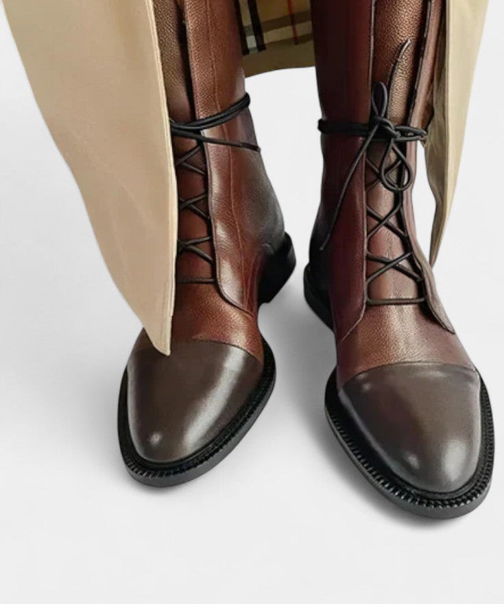 Isabella Stylish Heeled Boots with Orthopedic Support