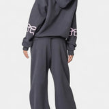 Caleta Relaxed Hoodie Ensemble with Flowing Trousers