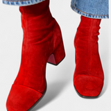 Erica Contemporary Chunky Heel Boots with Classic Design