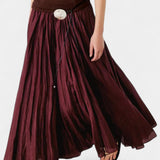 Gia Oversized Sweater & Tailored Midi Skirt Ensemble