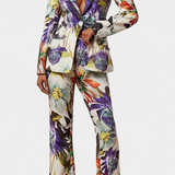 Nicolette Tailored Floral Print Set
