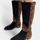 Carenza Stylish and Cozy Leopard Print Boots