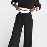 Tiziana Oversized Comfort Hoodie and High-Waisted Pants Set