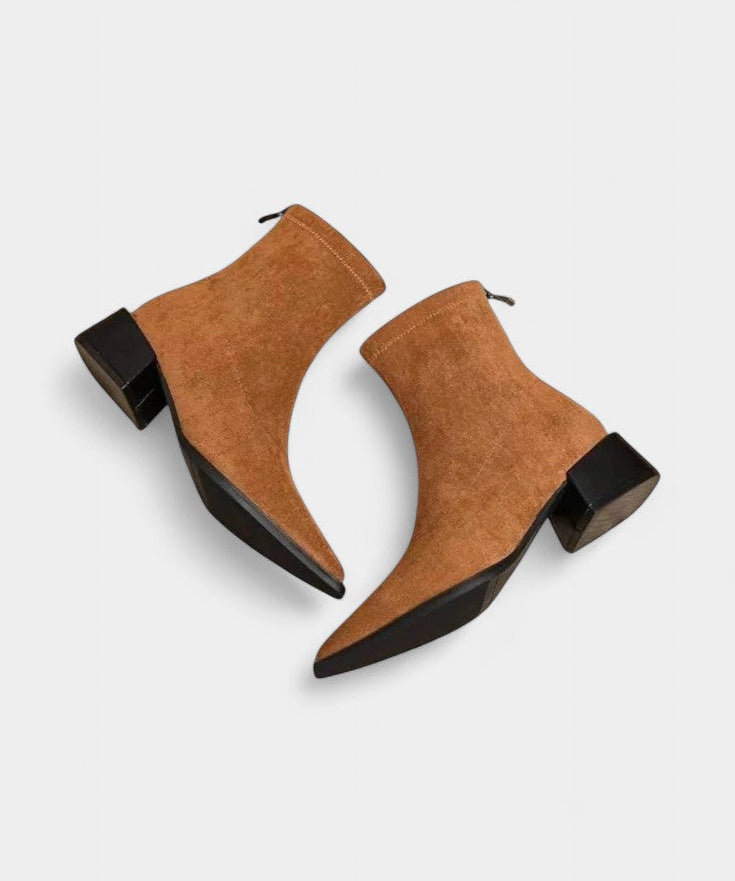 Florette Stylish and Cozy Heeled Boots
