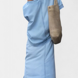 Apolonia Asymmetrical Denim Set with Long Skirt