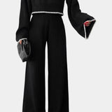 Iléna Sleek Knit Two-Piece Ensemble