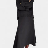 Patricia High Neck Sweater and Ribbed Maxi Skirt Set