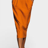 Soizic Structured Top and Midi Skirt Two-Piece Set