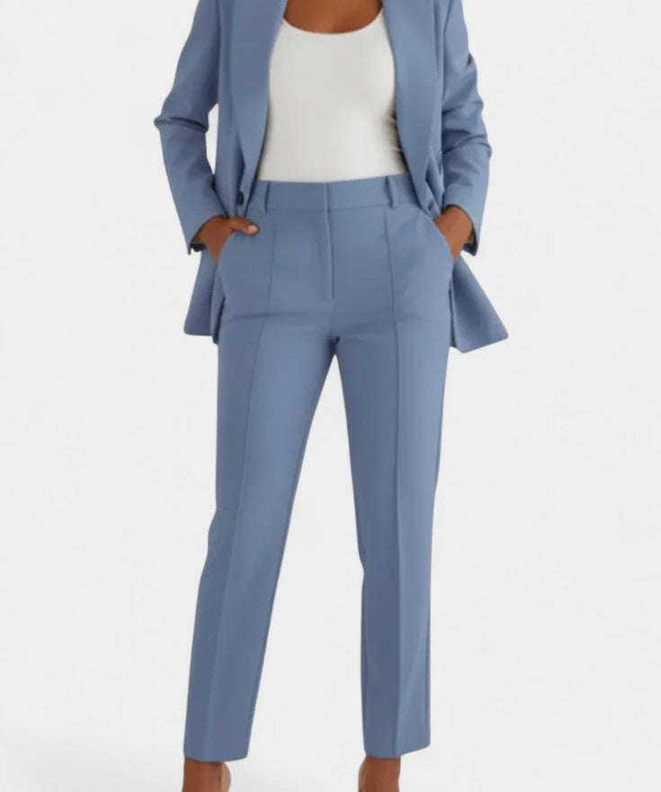 Kaia Soft Fabric Two-Piece Fitted Set