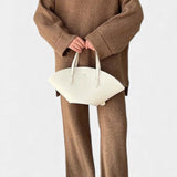 Quirina Relaxed Ensemble with Round Neckline and Flowing Pants