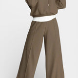 Tiziana Oversized Comfort Hoodie and High-Waisted Pants Set