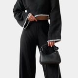 Iléna Sleek Knit Two-Piece Ensemble