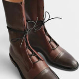 Isabella Stylish Heeled Boots with Orthopedic Support