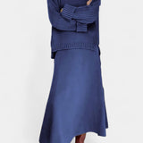 Patricia High Neck Sweater and Ribbed Maxi Skirt Set