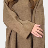 Quirina Relaxed Ensemble with Round Neckline and Flowing Pants