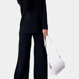 Florisse Stylish Casual Knit Set with Side Slit