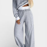 Tiziana Oversized Comfort Hoodie and High-Waisted Pants Set