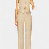 Somina Cross-Strap Ensemble with Chic Straight-Leg Trousers