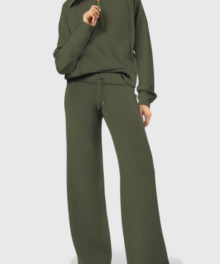 Berken Lightweight Casual Two-Piece Outfit