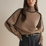 Christel | Cotton-Blend Turtleneck Sweater