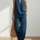 Louise | Two-Piece Denim Set