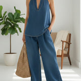 Louise | Two-Piece Denim Set