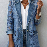 Alicia | Floral Lace Blazer