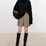 Anneliese | Cable-Knit Turtleneck Sweater