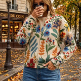 Tabitha | Garden Floral Zip Cardigan