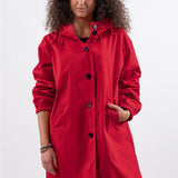 Barbara | Oversized Water-Repellent Windbreaker