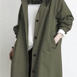 Barbara | Oversized Water-Repellent Windbreaker