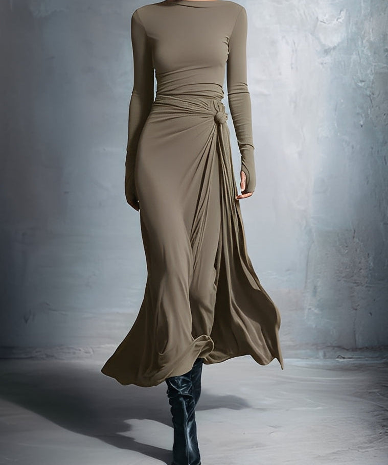 Naiara | Maxi dress with side knot